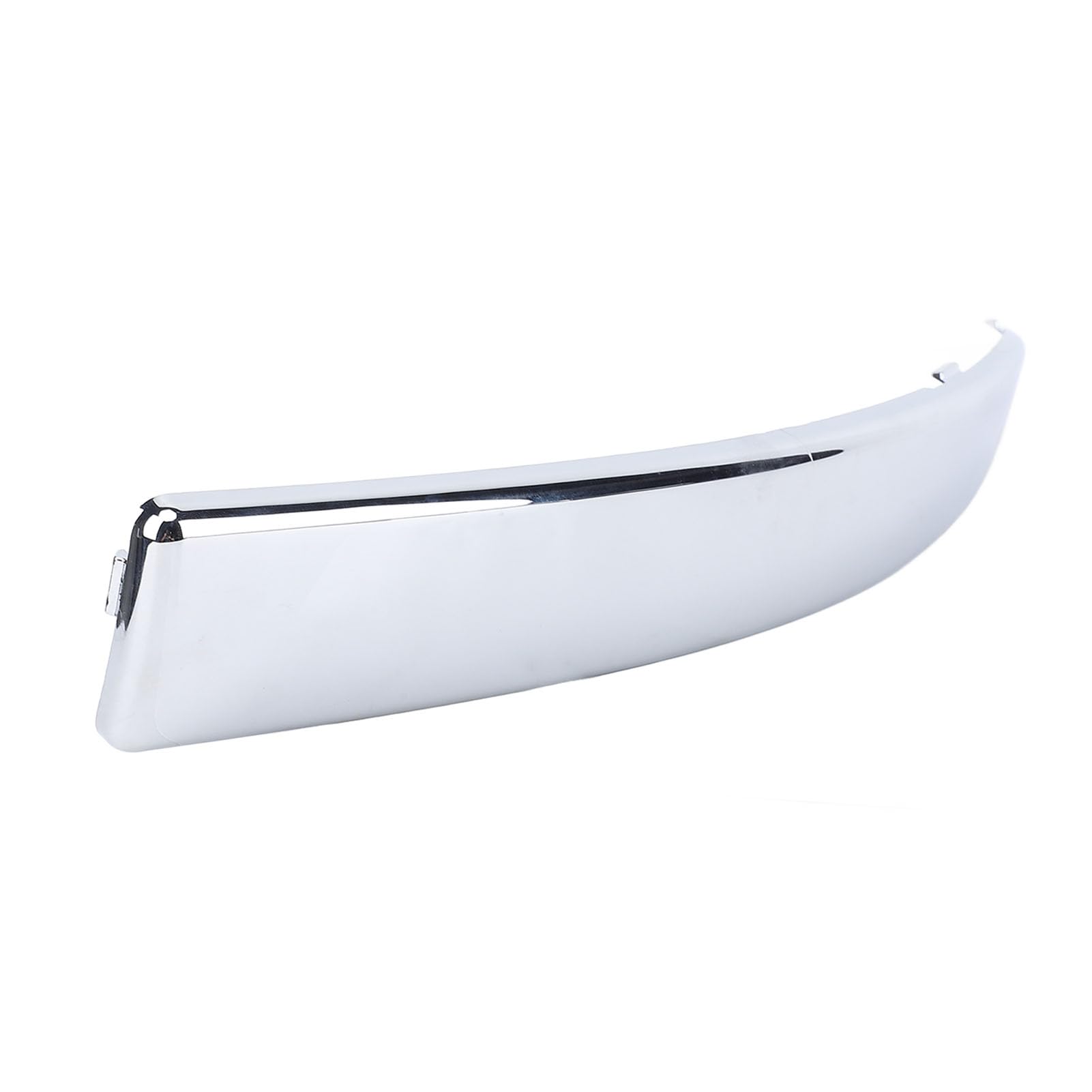 Rivestimento del paraurti anteriore cromato aspetto elegante rivestimento della copertura del paraurti anteriore a prova di sbiadimento per 500 2007 2008 2009 2010 2011 201 (Lato conducente