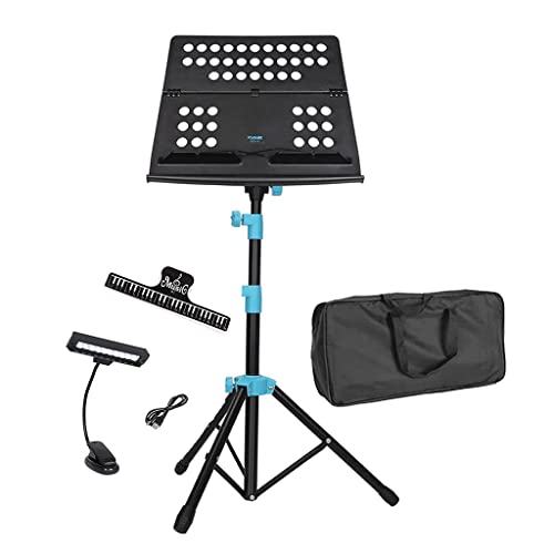 HRTC Pupitre d’orchestre Pupitres de Musique Portable en métal Support de Musique réglable en Hauteur partitions avec… - Les Beatles, Paul McCartney, John Lennon, RIngo Starr, George Harrison HRTC Pupitre d'orchestre Pupitres de Musique Portable en métal Support de Musique réglable en Hauteur partitions avec…