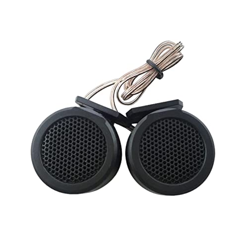 Crossover Audio Divider 2X High Frequency Car Stereo Speaker Dome Tweeter 500W Built in Crossover High Performance Loudspeaker for Truck Auto