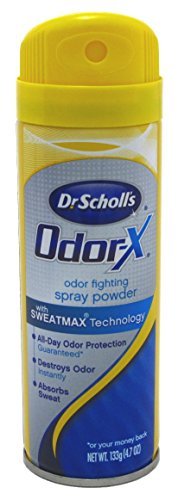 Dr. Scholls Odor X With Sweatmax Spray Powder 4.7 Ounce (139Ml) (2 Pack) #TOP16