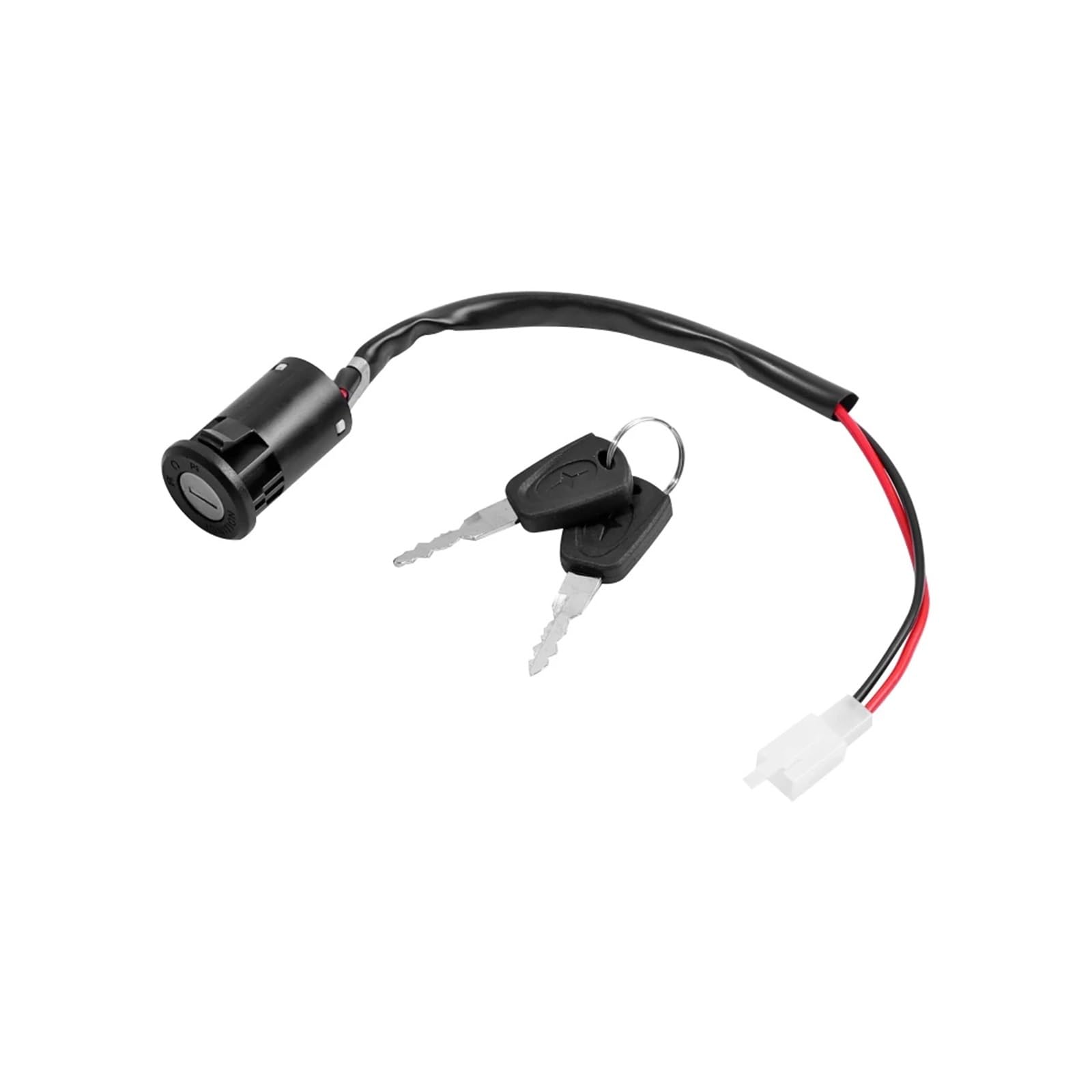 BODYA 2 Set Interruttore A Chiave Di Accensione Con 4 Chiavi | Universale Per Scooter Elettrico, Lavatrice, Carrello Elevatore | Foro 19mm Modello Ck2305