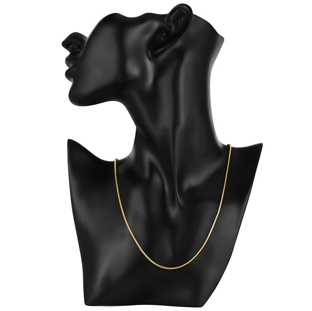 MOCHAMIK 925 16/18/20/22/24/26/28/30 Zoll 2 mm Schlangenkette Halskette für Damen Herren Hochzeitsschmuck
