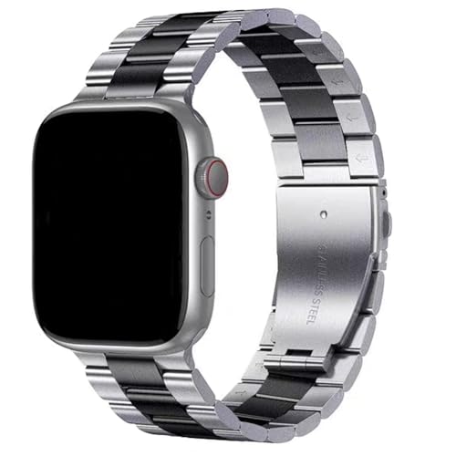 Antfly Uhrenarmband aus Metall Kompatibel mit Apple Watch Armband 40mm 41mm 38mm, Armband für Herren Damen (42mm/44mm/45...