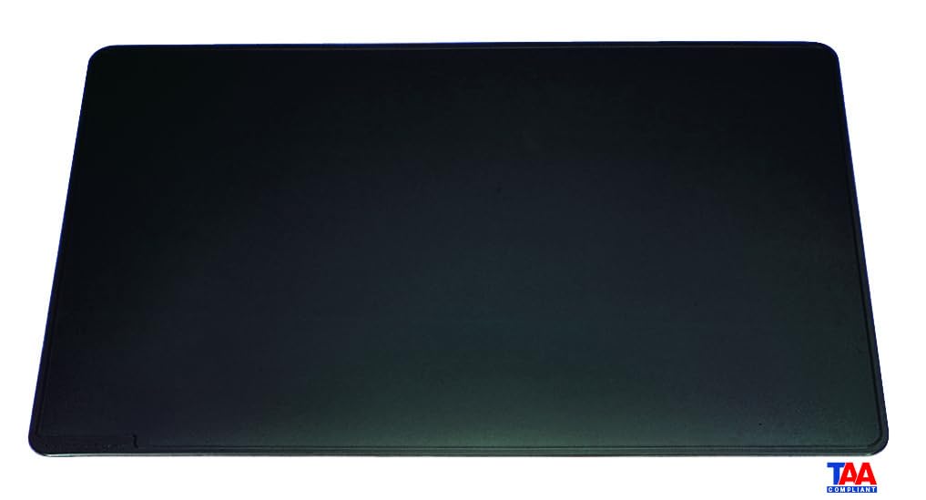 Durable Black Desk Mat Contoured Edge 520X650mm Ref 7103/01 - 7103/01