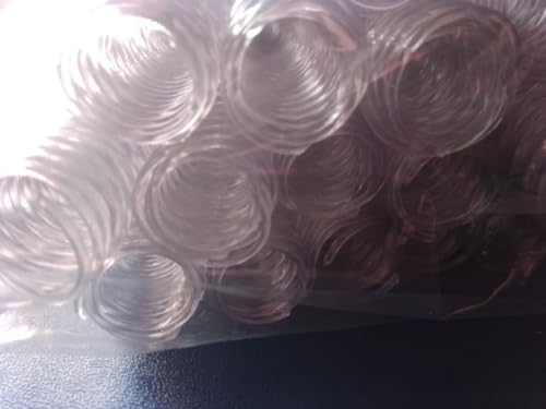 Espiral Para Encadernação 20mm, Plastyline, Transparente, Para 120 Folhas, Pacote Com 80