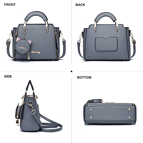 Image of Xiaoyu Fashion Purses and Handbags for Women Ladies Crossbody Bags Top Handle Satchel Shoulder Bags Small Totes