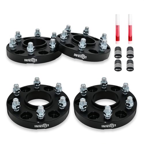 LUJIANI 4 Pack 6x139.7mm Wheel Spacers for 1999-2024 Silverado 1500 Sierra 1500, 1