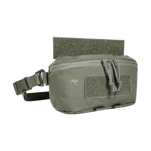 Tasmanian Tiger TT Plate Carrier Pouch VL Zusatz-Tasche für Plattenträger mit Klett-Befestigung und Tegris auch als Hüfttasche verwendbar; Oliv