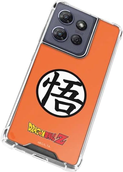 Skinit Clear Phone Case Compatible with Moto G 5G (2025) - Officially Licensed Dragon Ball Z Goku Iconic Kanji Symbol Design