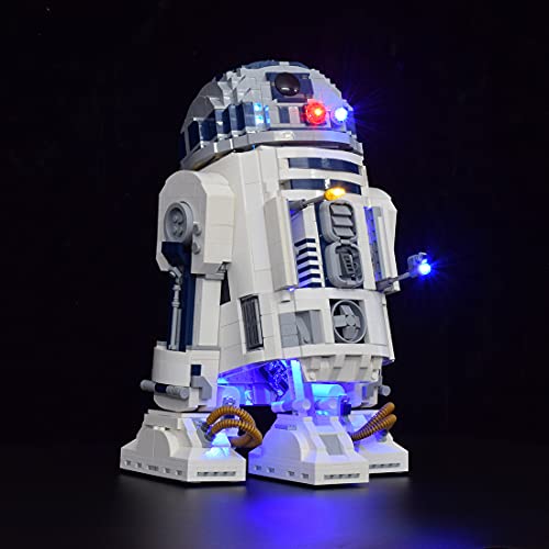 LIND Led Beleuchtungsset Mit Fernbedienung für Lego 75308 R2-D2, Licht Set Kompatibel Mit Lego 75308 Bauset - Nicht… – Bild 7