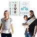 Baby K'tan Original Baby Wrap Carrier, Infant and Child Sling - Simple Wrap Holder for Babywearing - No Rings or Buckles - Carry Newborn up to 35 lbs, Heather Grey, S (W dress 6-8 / M jacket 37-38)