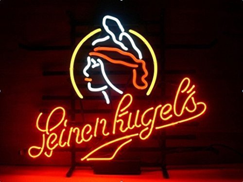 Amazon.co.jp: ビールカフェバー格納ネオンライトLeinenkugels大きい