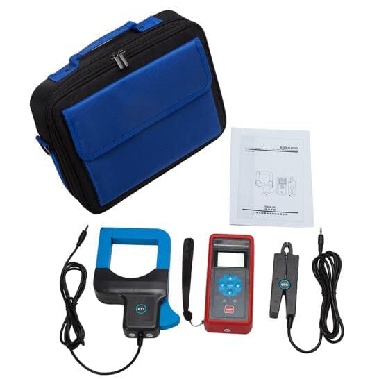 Low Voltage Transformation Ratio Tester Meter CT Ratio Tester Low Voltage Current Transformer Detector with Primary Current 0.0A to 800A Accuracy ±0.5% FS Storaging 3000 Groups Data
