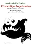 Handbuch für Fischer: 22 wichtige Angelknoten für jede Situation – für Haken, Schnüre, Vorfächer, Spinnruten und Feeder-Rigs ([DE] Echtes Überlebenshandbuch)