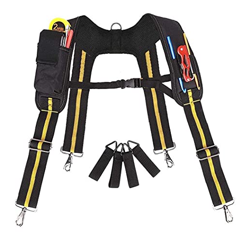 Sraeriot Gereedschapsriem Bretels Multi-pockets H Type Tool Hanging Bretels Heavy Duty Work Suspension Rig… - Image 5