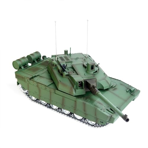 BlocteckToy 1:16 RC Serbatoio, 2.4G Francia H2408 Leclerc Main Battle RC Tank Model con Suono e Luci, Simulazione Recoil (Battaglia a Infrarossi/Metallo Versione Aggiornata)