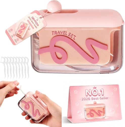 4 Boxes Dental Floss Refills Only for Travel Floss Pick Dispenser, Compatible Refill Floss for Automatic Pop-Up Floss Holder Portable Floss Organizer Refill Pack for Home & Travel (4 Boxes) image 4