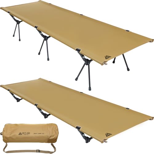 VASTLAND(ヴァストランド) 2WAY キャンプコット タン 耐荷重150kg アップグレード版 1枚目