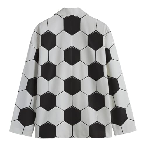 St. Patrick's Day Shamrock Pattern Print Fun Novelty Blazer2