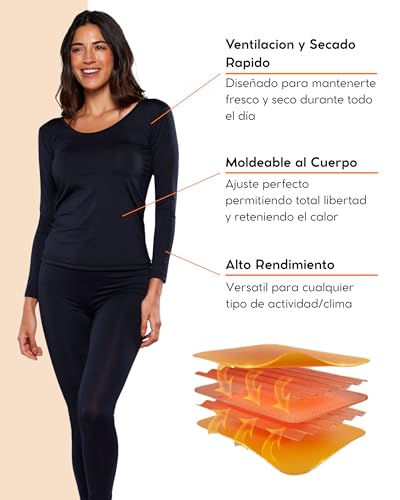 El Mejor Listado de Pantalones térmicos para Mujer - los más vendidos. 3 Imagen adicional