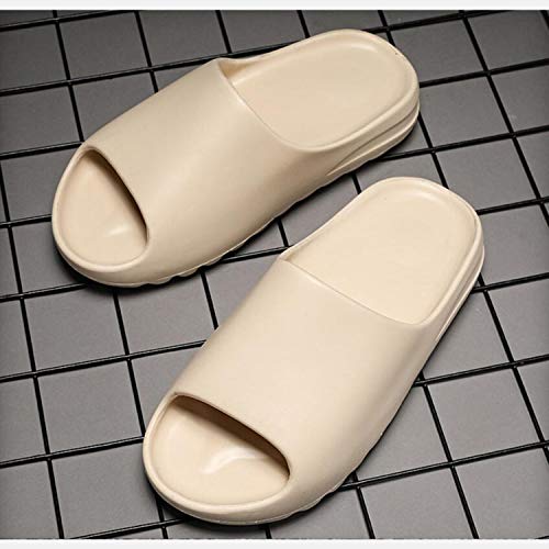 MOKENS Womens Mens Slides Sandal Slippers Soft Quick Drying Bathroom Shower Pillow Slides Slippers Shoes for Unisex Indoor Non Slip Sandals - Image 4