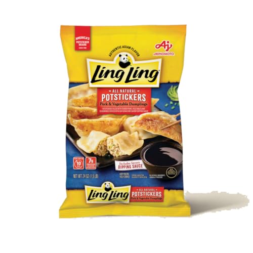 LING Potstickers Frozen Pork & Vegetable 24 Ounce