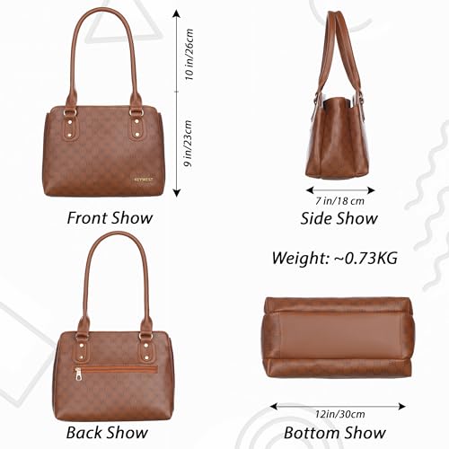 Image of Keywest Women's Penguin Satchel Tote Handbag for Women | Ladies Purse | Stylish Shoulder Bag | Gift For Woman