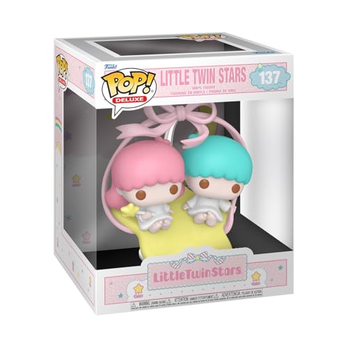 Funko Pop! Deluxe: Hello Kitty - Little Twin Stars - Figura in Vinile da Collezione - Idea Regalo - Merchandising Ufficiale - Giocattoli per Bambini e Adulti - Anime Fans - Figura per i Collezionisti
