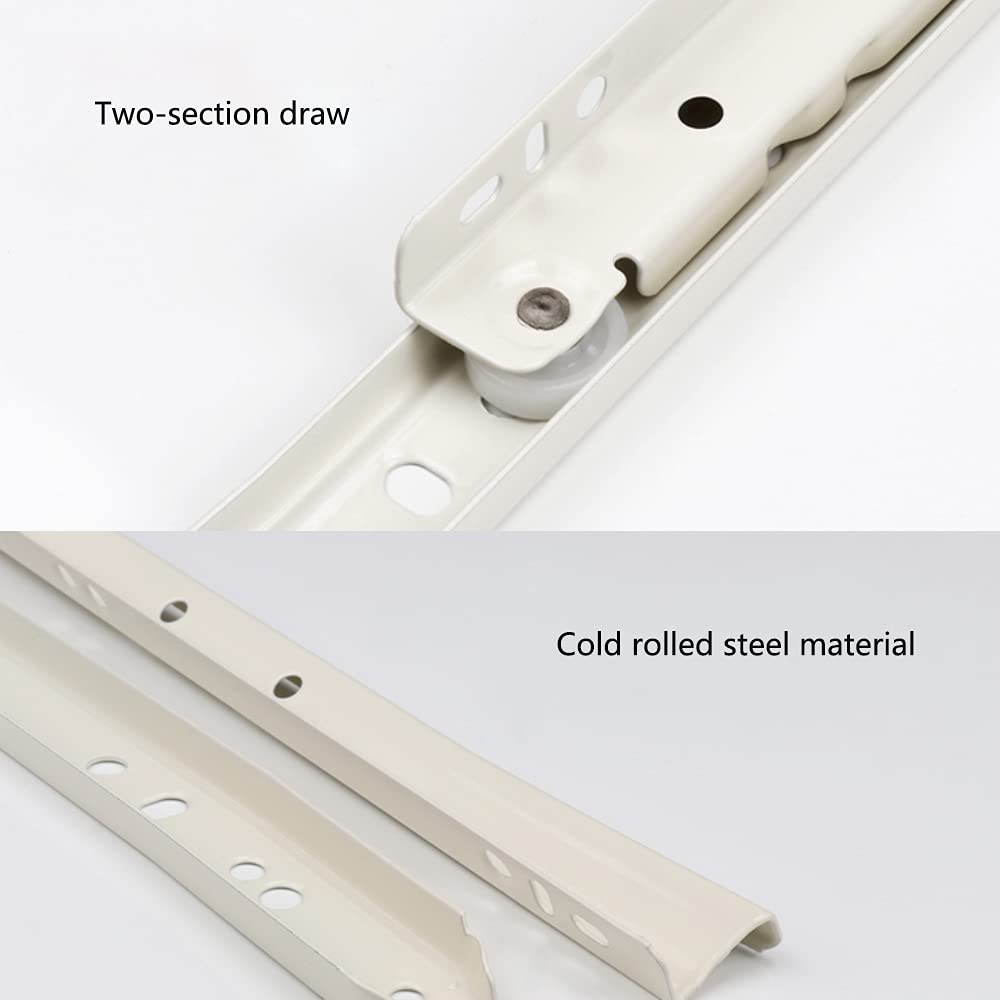 Everbilt 16 SelfClosing Bottom Mount Drawer Slide Set