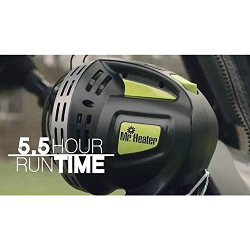 Mr. Heater F242010 Mh4Gc Golf Cart Heater, Portable 4000 Btu Setup For 5.5 Hours Of Heat, Fits 1 Pound Propane And Cup Holder, Silver/Black (2 Pack) #TOP5