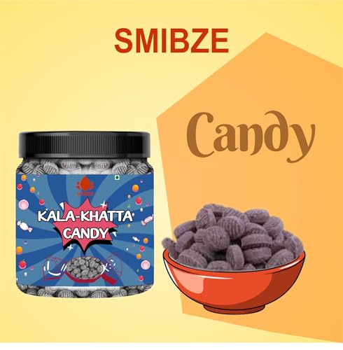 SMIBZE Natural Kala-Khatta Candy 100 GM miniatura 4