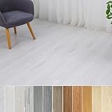 フロアタイル 木目調 貼るだけ 【72枚 約6畳】厚手1.8mm フローリングシート 防水防汚 キズ防止 木目調床シート 土足OK 初心者OK