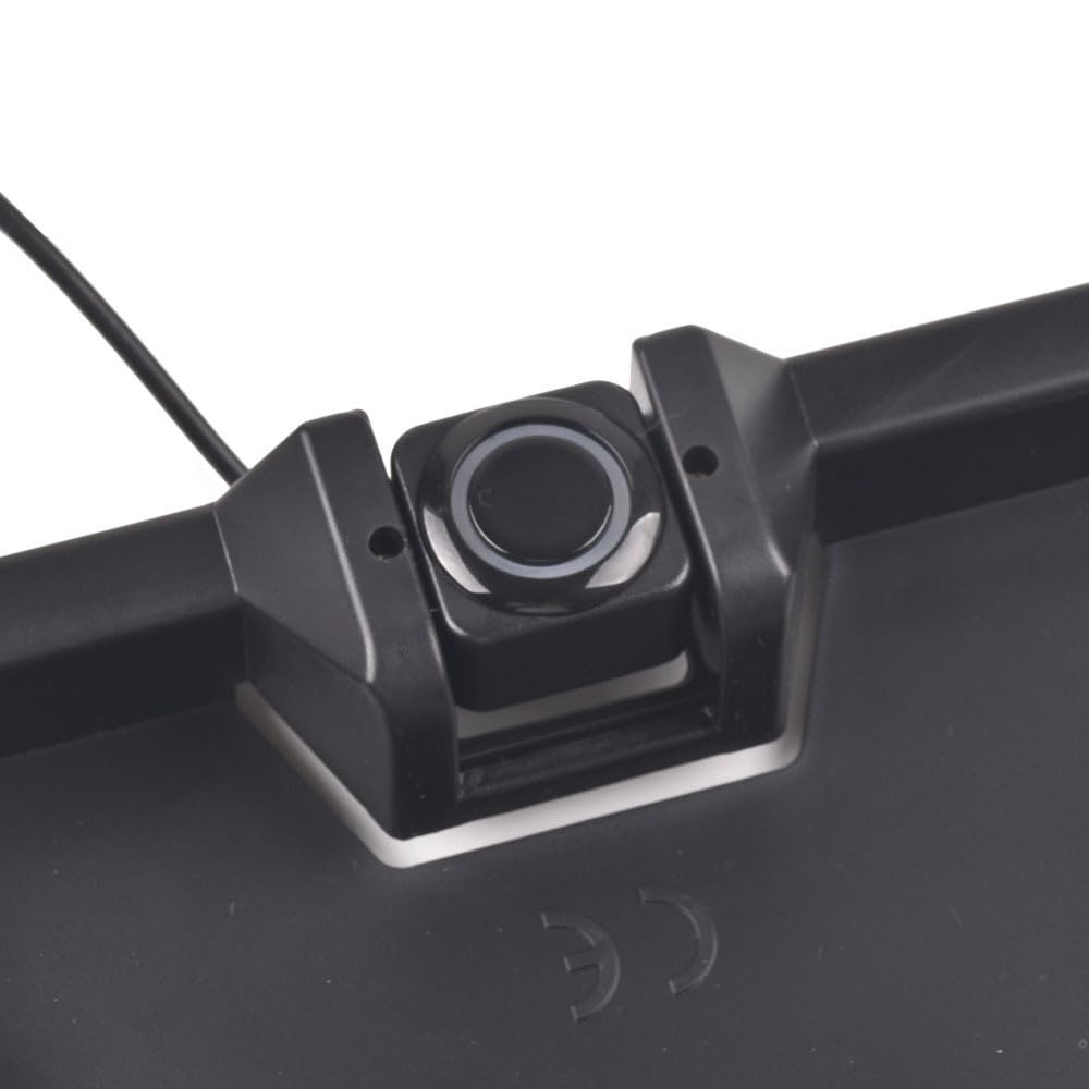 Kit sensori parcheggio Sensore di parcheggio per auto con telaio in | Sensore di parcheggio per auto con telaio in lamiera e radar di retromarcia con 3 sensori