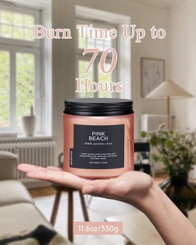 M&Sense MSS601 PINKBEACH M Pink Beach Jar Candle thumb #3