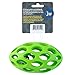 JW Pet Hol-ee Football Dog Toy Puzzle Ball, Natural Rubber, Medium (6.5 Inch Length), Colors May Vary