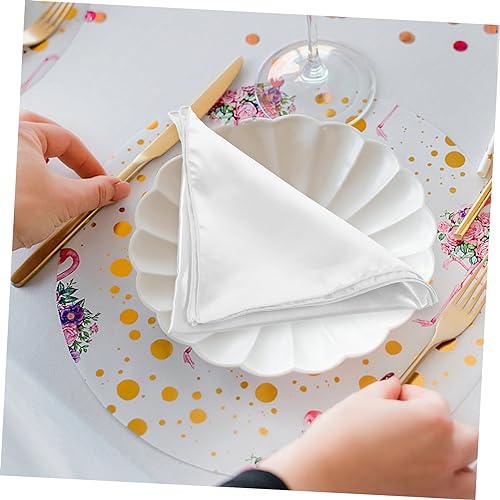 Servilletas satén reutilizables Gatuida de 8 unidades lavables para eventos y hostelería 8