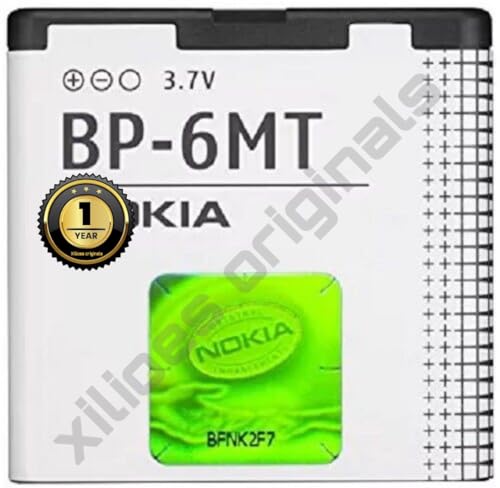 Image of BP-6MT Battery for Nokia BP-6MT N81, N81 8GB, N82, E51, 6720 Classic. Battery with 1 Year Warranty**** (N77)