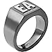 Produktbild Emporio Armani Herren-Siegelring Edelstahl anthrazit, EGS2755060