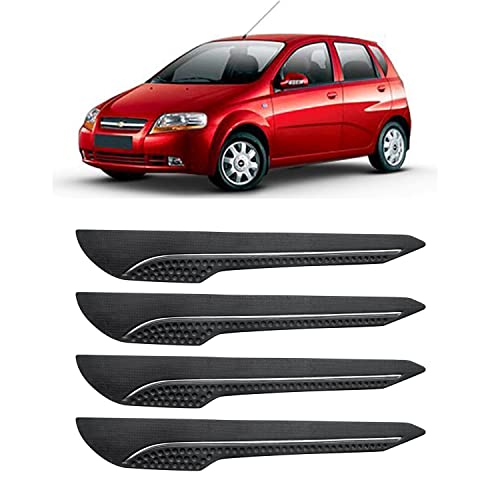 Image of AOSIS-Car Bumper Protector /Bumper Guard for Chevrolet UVA with Single Chrome Stripe (4-Pcs)