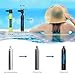 SEBiger Diving Tank with DOT Certification Reusable Scuba 0.5L Pony Bottle Support 5-10 Minutes Dive Time Diving Cylinder Suitable for Underwater Work/Underwater Recreation,A-GN