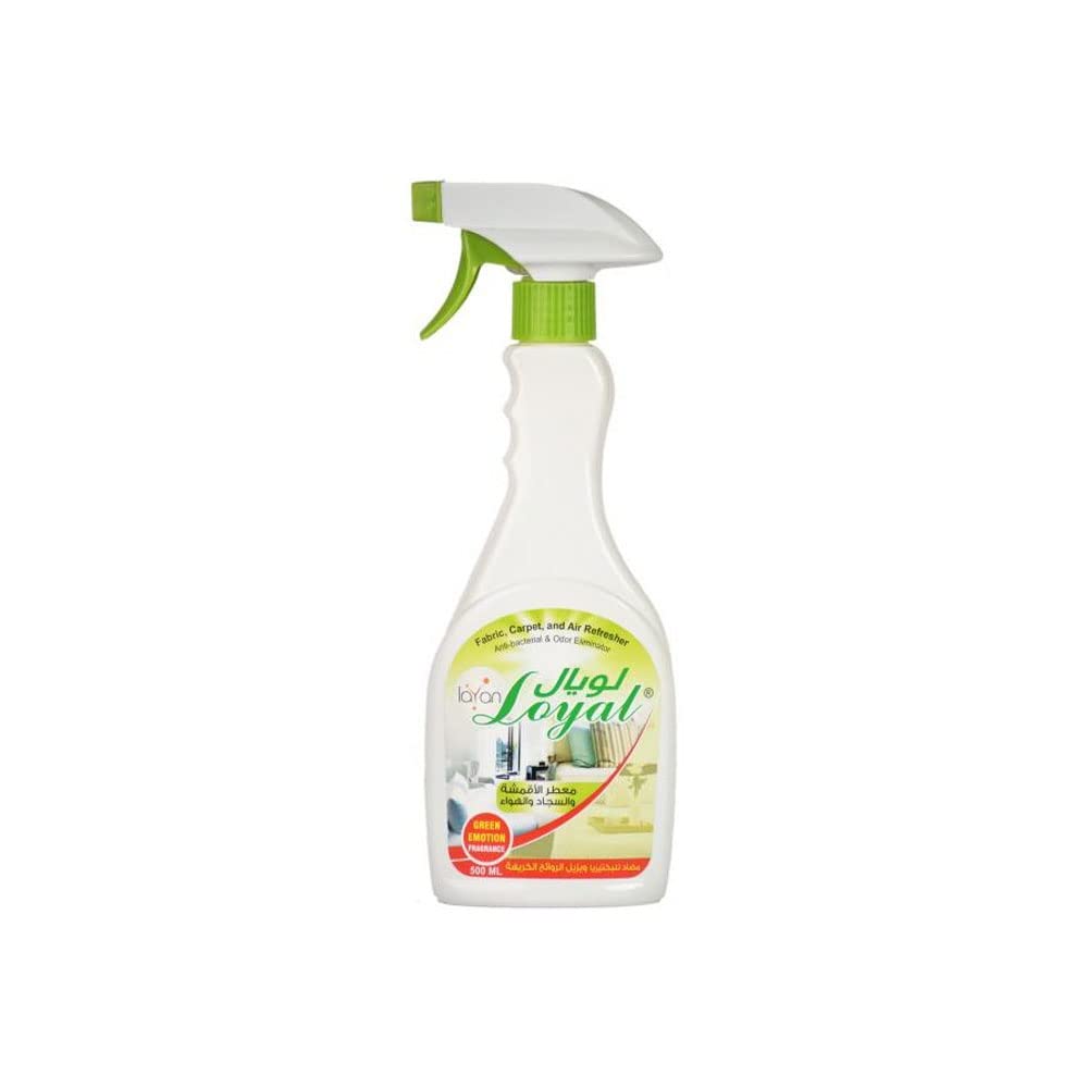 Loyal Green Emotion Fragrance Air Refresher For Fabric, Carpet, 500ml