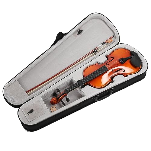 Mavaol – violon en bois massif de couleur naturelle, spécification 4/4, Instrument à cordes pour débutants