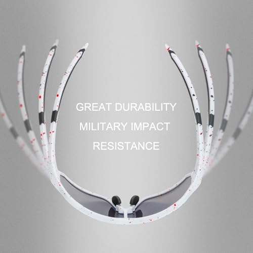 Image of ROCKBROS Polarized Sports Sunglasses Men Women - UV400 Protection Goggle with Myopia Frame for Running Cycling Driving