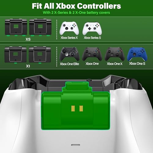 Javrunwof X03-BATTERY FOR XBOX Rechargeable Controller Battery Pack For Xbox,2X4800Mwh(2000Mah) Batteries Pack thumb #4