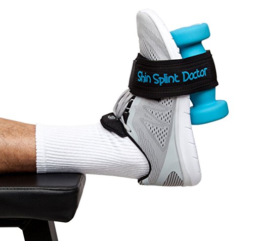 Shin Splint Doctor is GUARANTEED to be the FASTEST way to heal your shin splint pain. You will NEVER have Shin Splints Again! (STRAP ONLY) Use your own 5-15lb Dumbbell.