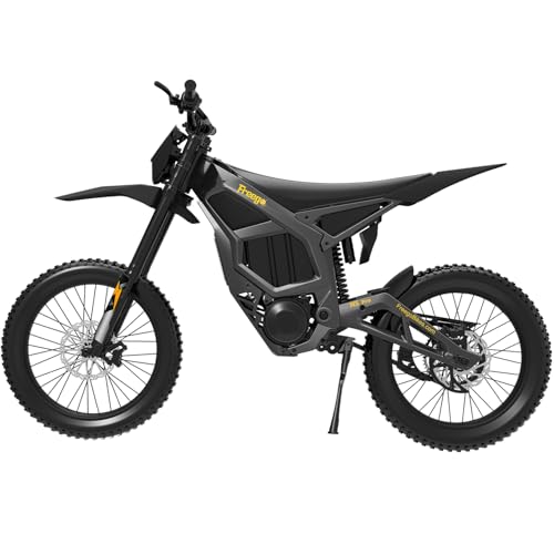 Freego N5Pro Electric Dirt Bike,Mid-Drive Motor,72V/40AH/15000W,62MPH Electric Motorcycle Bike for Adults,19”/18” Tire,  - Detailed View