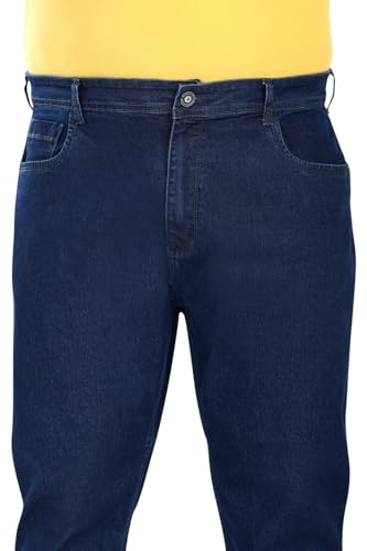 Image of Pluss Tribe - Plus Size Jeans for Men - Denim Jeans - Ideal for Casual, Office Available Sizes : 40 to 52