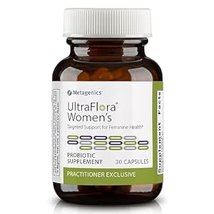 Metagenics UltraFlora Women’s – Women’s Probiotics for Vaginal Health – Support Microflora & Urinary Comfort – with Lactobacillus rhamnosus & Lactobacillus GR-1 reuteri RC-14 – Non-GMO – 30 Count