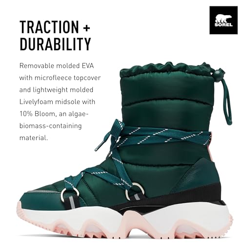 SOREL Women's Kinetic Impact NXT Waterproof Mid Boot3