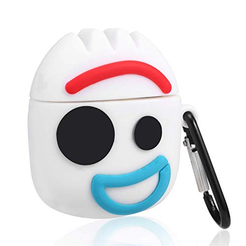 Oqplog for AirPods 2&1 Case, Protective Soft Silicone Cute Cartoon Fun Character Cover